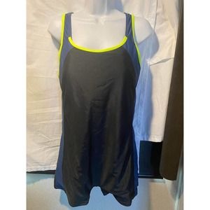 Women’s one piece swim suit shorts, size 2xl